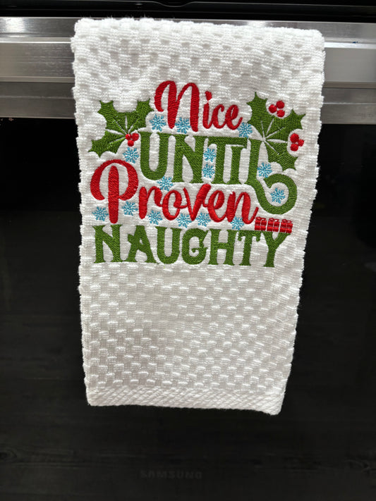 Nice until proven Naughty